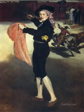 エスパーダの衣装を着たヴィクトリーヌ・ムーラン エドゥアール・マネ Oil Paintings